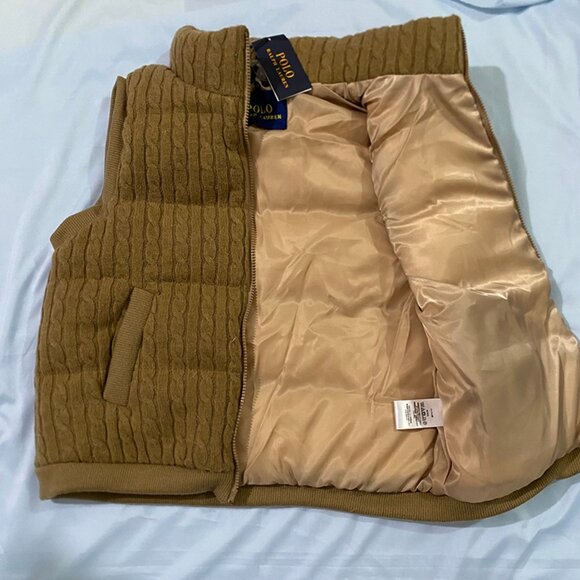 Ralph Lauren Brown Vest Jacket - Picture 7 of 8